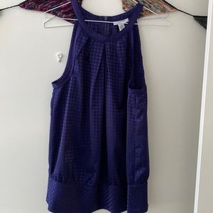 Calvin Kline blue sleeveless top